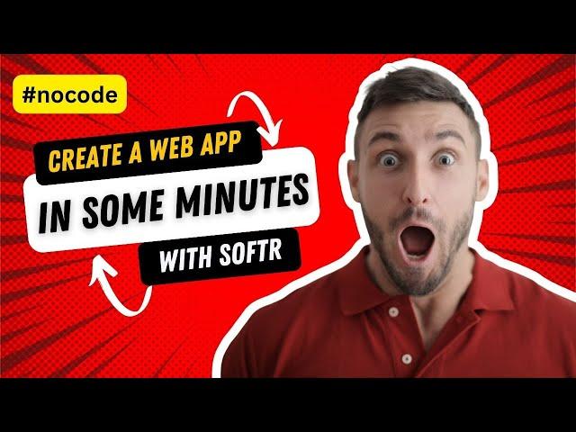  Create a web App using Softr no code platform, in just minutes!