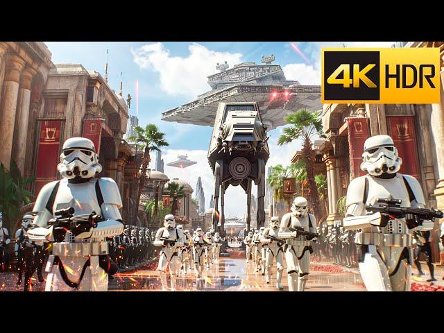 The Battle of Naboo | Star Wars | Realistic ULTRA Graphics Gameplay [4K 60FPS HDR]