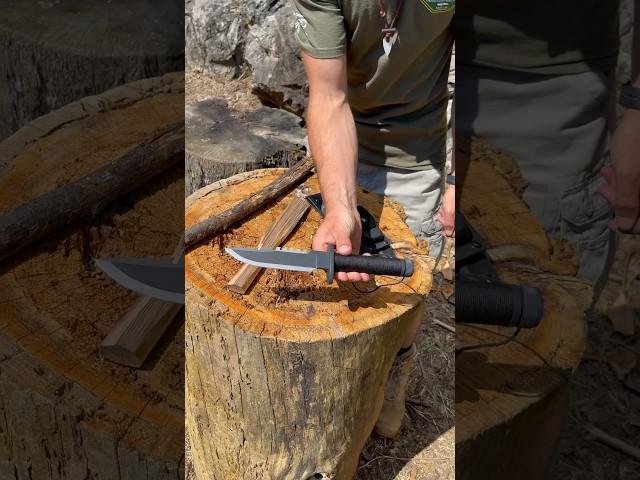 The Perfect Survival Instructor Knife? #bushcraft #survivalknife