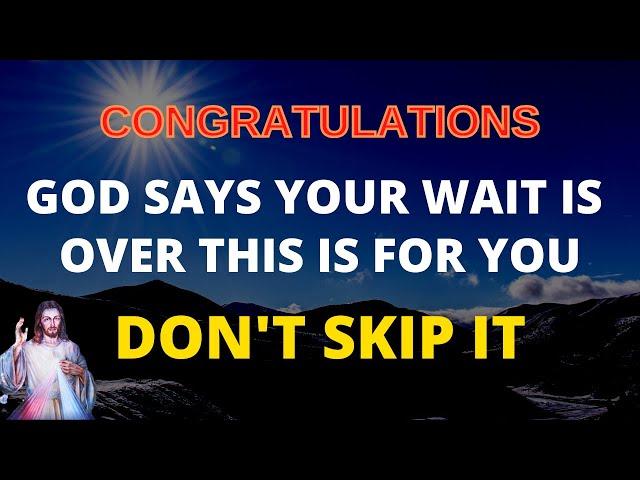 STOP Urgent message from god open it now  | God's message for you today | God's word for you 