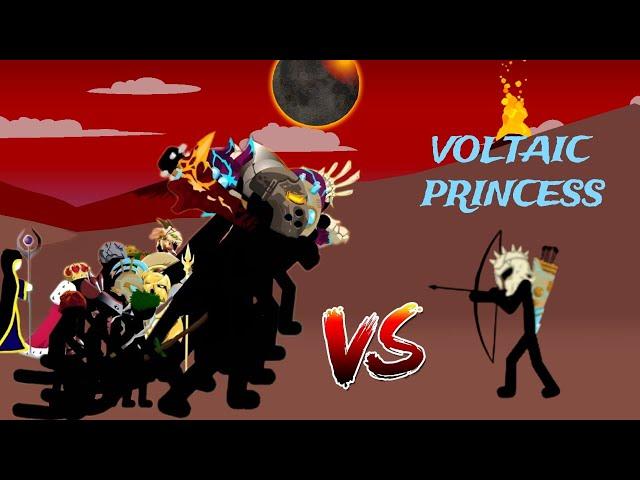 Voltaic Princess Vs All Units | Stick War Legacy