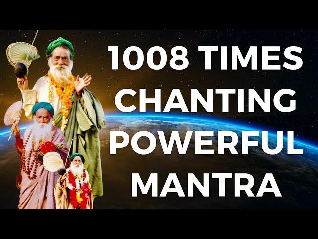 1008 Times Chanting Powerful Mantra | Vibrant Chants Yogi Ramsuratkumar | #yogiramsuratkumar