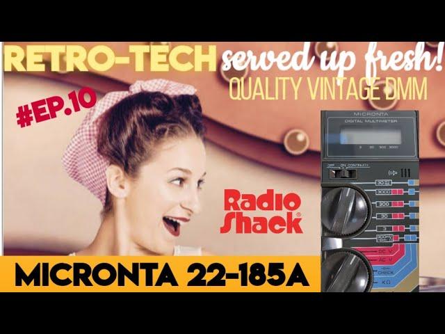 RETRO-TECH ○ MICRONTA 22-185A Vintage Multimeter Mini Review & Teardown!