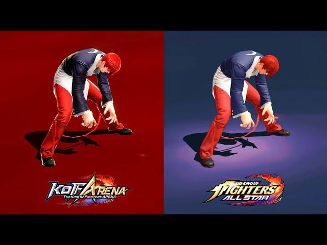 KOF ARENA vs KOF ALLSTAR Comparison