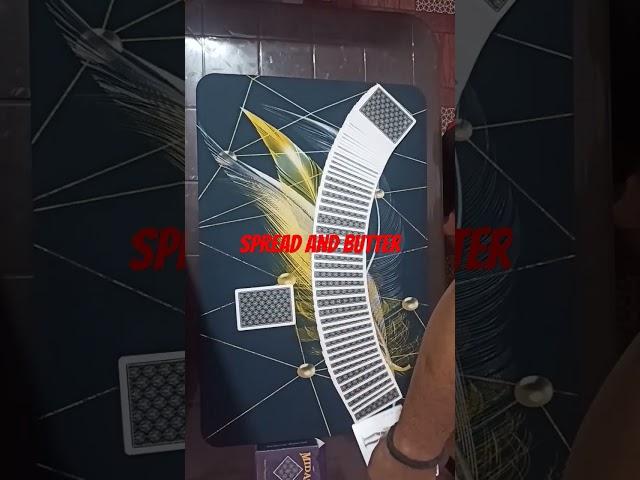 #spread and butter #carf tricks#card magic