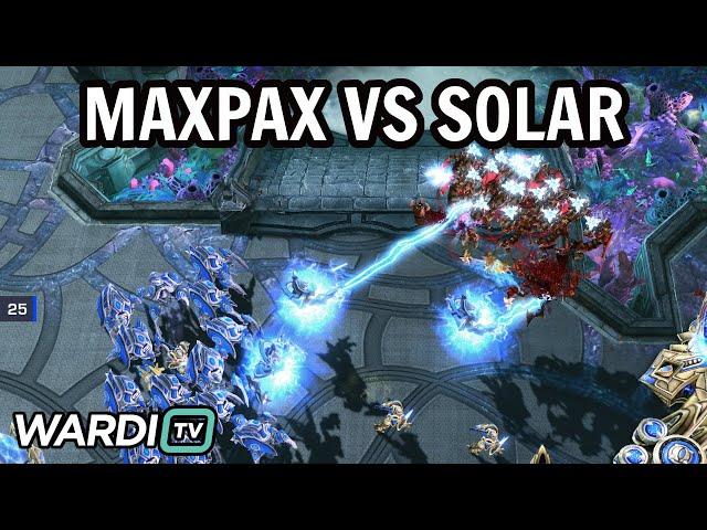 MaxPax vs Solar (PvZ) - WardiTV Mondays 3 [StarCraft 2]