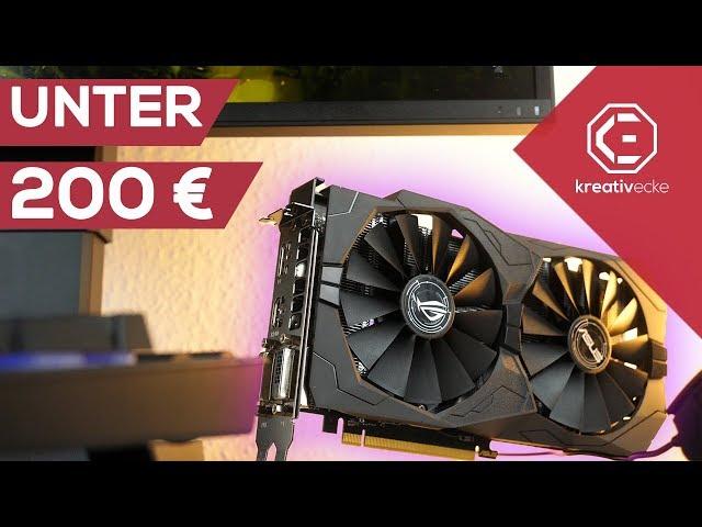 DIE SCHNELLSTE und BESTE GRAFIKKARTE für UNTER 200 EURO! | ASUS Strix RX 570 Review