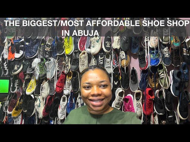 Where to SHOP for Affordable SHOES in Abuja| Market Vlog| UTAKO Market.