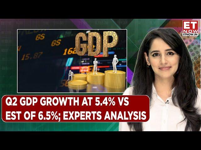 India Economic Growth | July-Sept GDP Rises 5.4%, YoY; Slower Growth Than Expected In Q2? ET Now