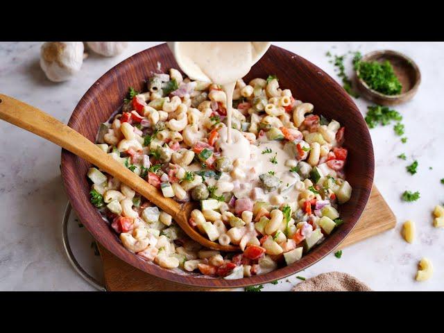 Vegan Macaroni Salad Without Mayo