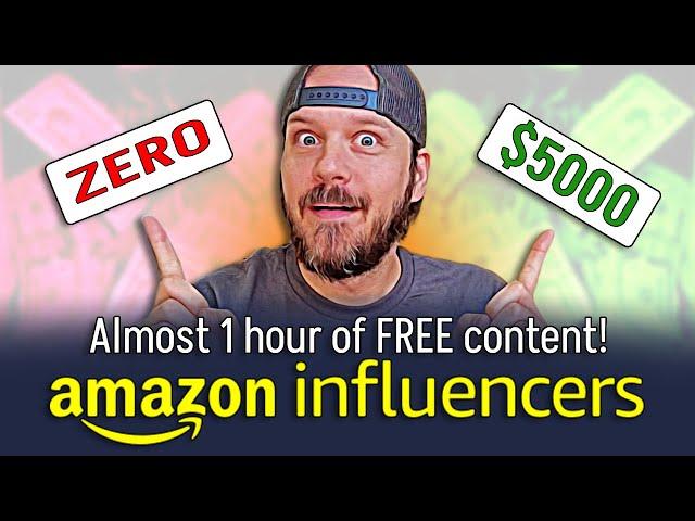 FREE Amazon Influencer Program Course! [Zero to $5000/month]