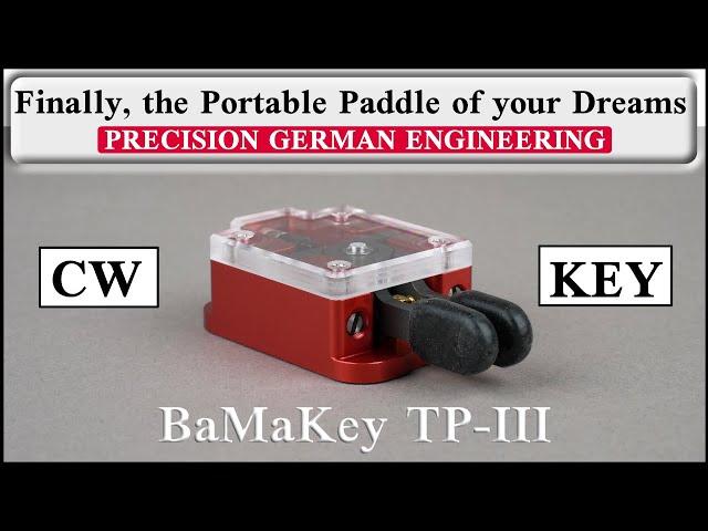 BaMakey TP III CW Morse Code Paddle Key