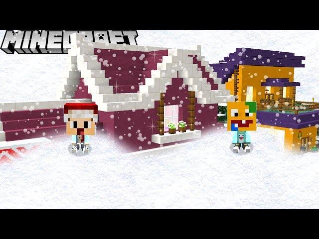 9.999 METER HOHER SCHNEE IN DER STADT IN MINECRAFT!