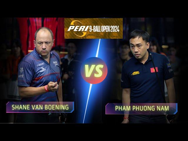 SHANE VAN BOENING VS PHAM PHUONG NAM | PERI 9-BALL OPEN 2024 #billiards #nineball #9ballpool