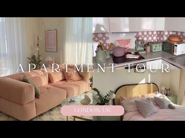 My Apartment Tour | One-Bedroom Flat | London UK | Pastel Aesthetic