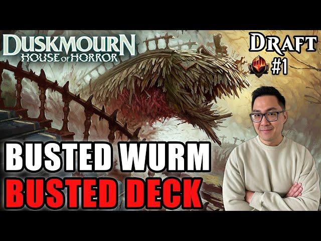 This Game Is Just Too Easy | Duskmourn Draft | Mythic Rank 1 | MTG Arena