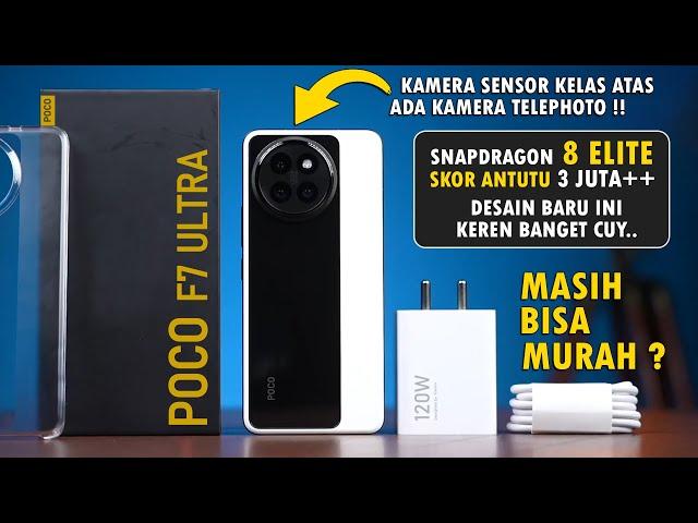 POCO F7 ULTRA Pakai Desain Baru KEREN PARAH Cuyy...