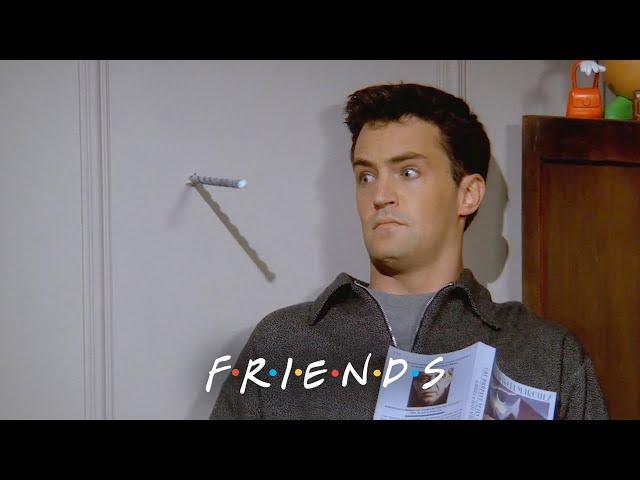 Joey Almost Drills Through Chandler's Head | Friends