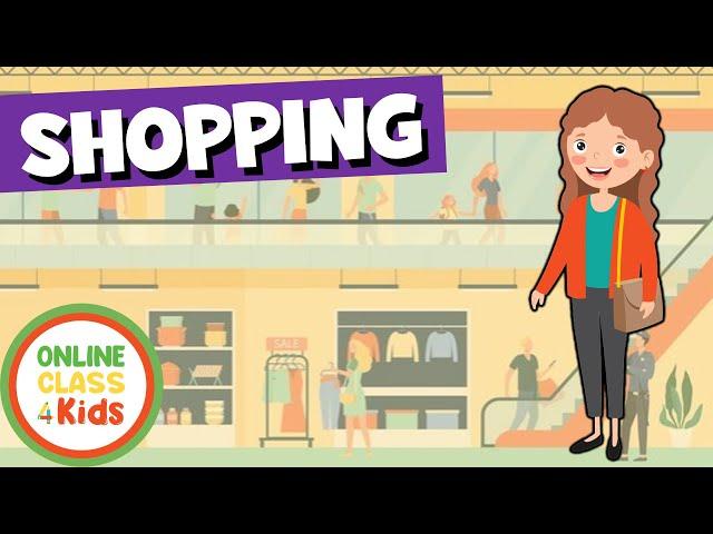 Department Store/Shopping Vocabulary | Educational Videos | Learn English | ESL