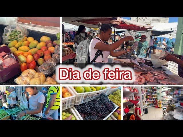 DIA DE FEIRA / COMPRAS NA LOJA  DE FESTA  + tudo que comprei