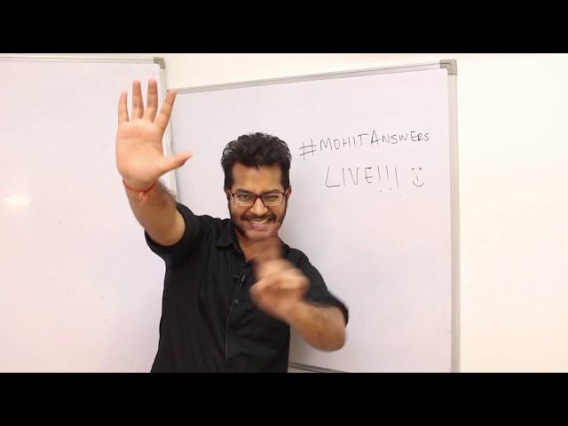 #MohitAnswers LIVE -- Invitation