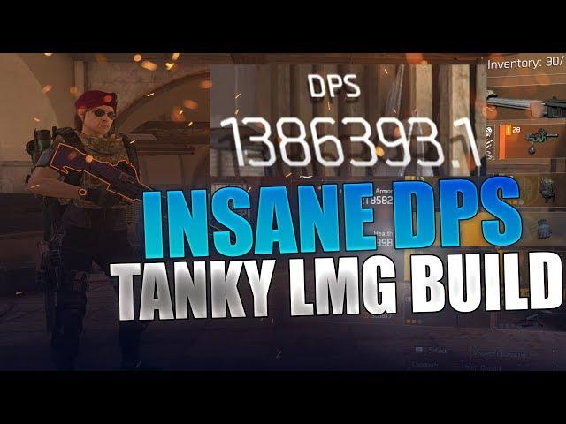 The Division 2 - Crazy DPS Best LMG Build 220k Armor 1.3+ Million DPS