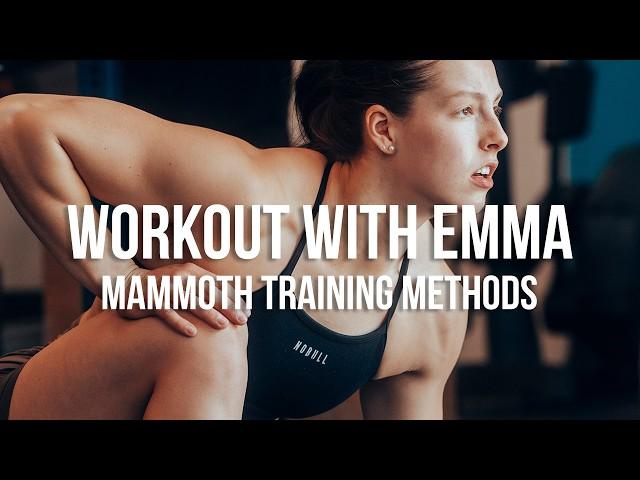 Workout with Emma | Threshold Monostructural + Box Squat