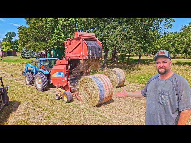 Baling Hay | How We Do It On The Homestead