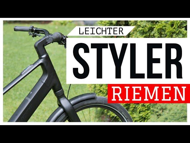 Ist das der neue Trend : City E-Bike mit BOSCH SX  und  22KG ? Winora iRide Gates Riemen