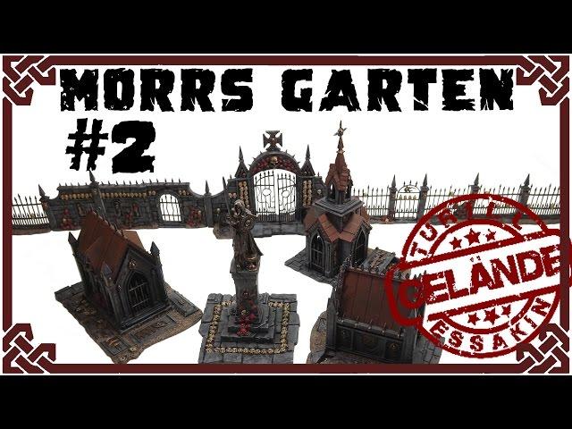 Morr's Garten  #2 - Trockenbürsten der steinernen Teile