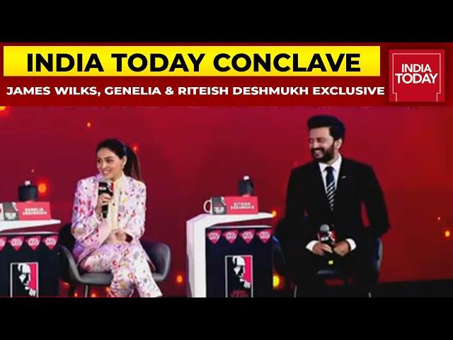 James Wilks, Genelia Deshmukh & Riteish Deshmukh Exclusive | India Today Conclave 2021