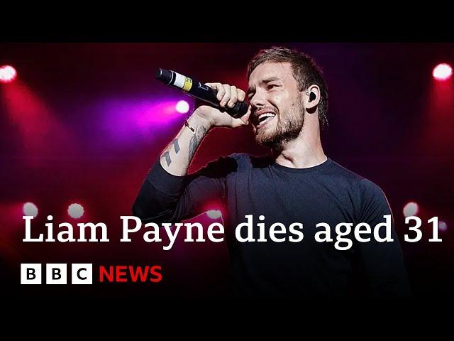 Tributes paid to One Direction star Liam Payne who has died aged 31 | BBC News