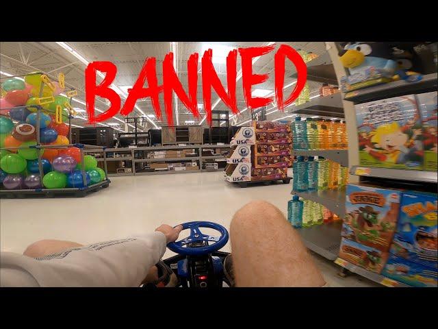 CRAZY CART IN WALMART *BANNED FOR LIFE*