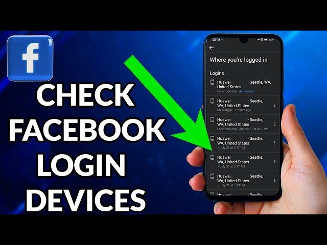 How To Check Facebook Login Devices