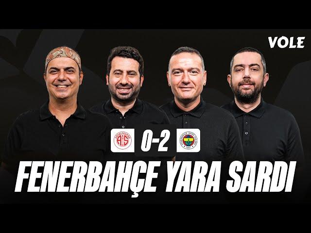 Antalyaspor - Fenerbahçe Maç Sonu | Ali Ece, Mustafa Demirtaş, Emek Ege, Mehmet Ertaş | NAKAVT