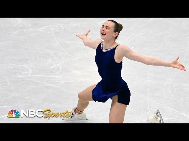 Mariah Bell, Alysa Liu, and Kaori Sakamoto highlight best moments from 2022 Worlds short program