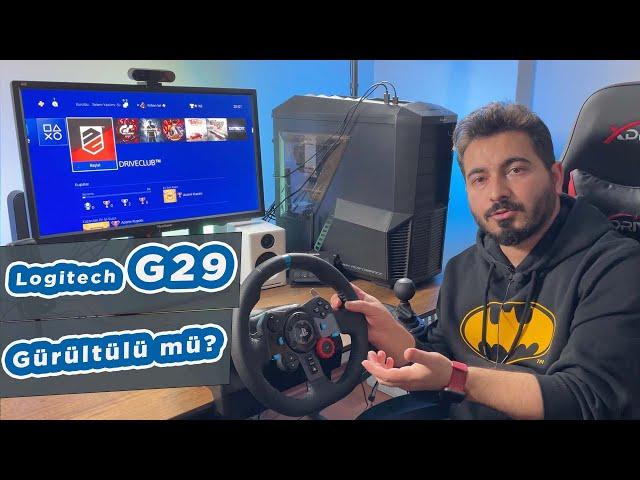 ÇOK MU GÜRÜLTÜLÜ? Logitech G29 Direksiyon Seti ile PS4 DriveClub Oynayıp Sorunuzu Yanıtladım