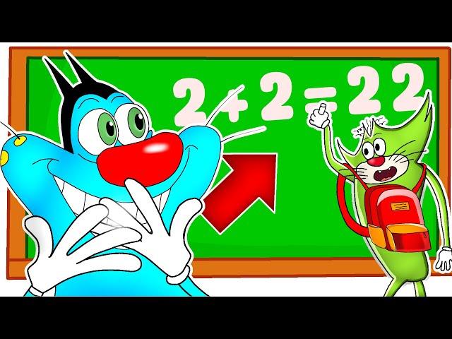 Oggy Become Teacher For Dumbest Student Jack In Classroom