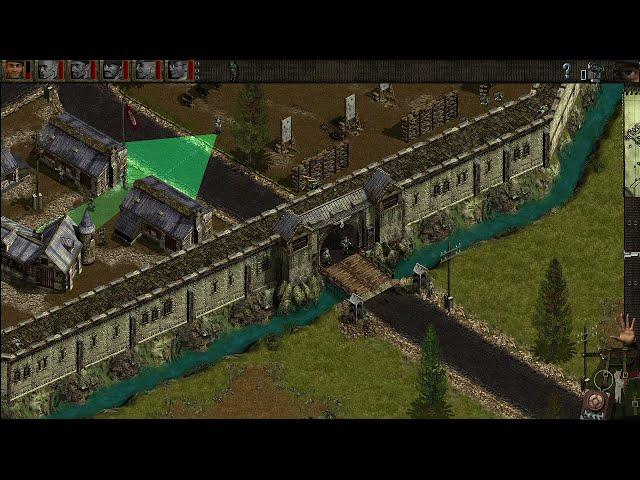 { Commandos Behind Enemy Lines - GAMEPLAY WITHOUT COMMENTS } - Mission 20 GAMEPLAY