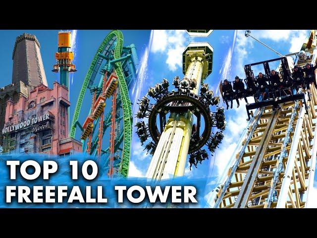 TOP 10 FreeFall Tower auf der Welt 2024