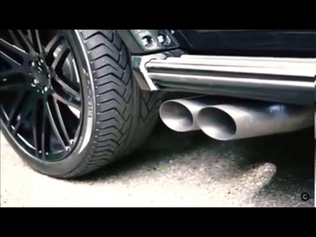 LOUDEST Mercedes G63 AMG BRABUS?? Brutal Exhaust sound!!