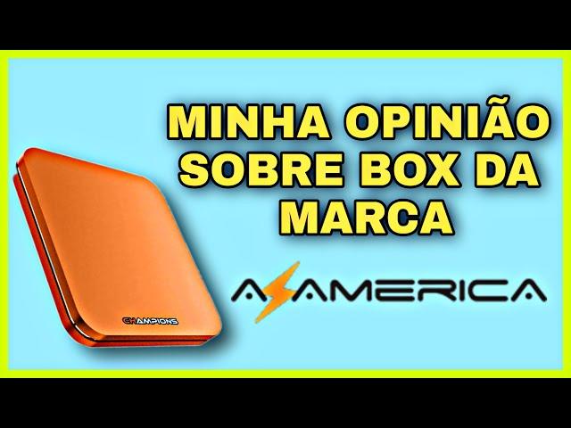 DESABAFO SOBRE A BOX AZAMERICA CHAMPIONS