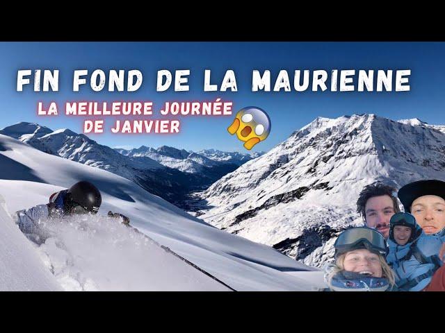 Meilleur jour de ski en JANVIER - Bonneval en Maurienne - Minitel and Scope