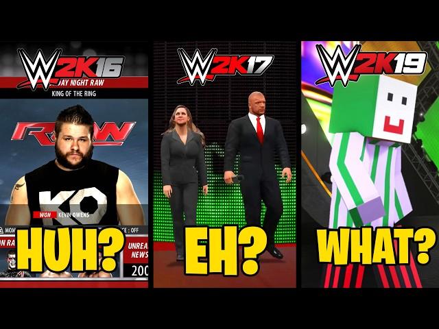 The Most Forgotten Thing From Every WWE 2K Game