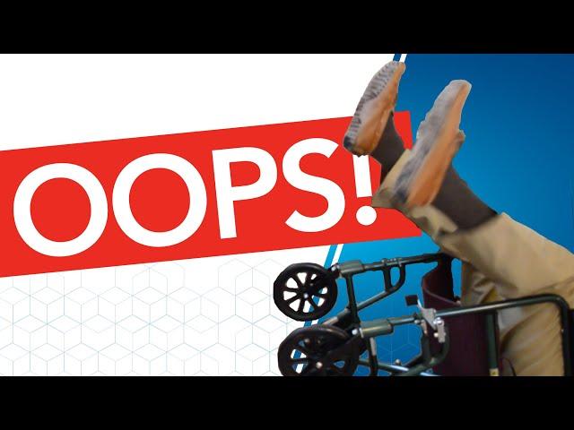 How NOT to Use a Transport Wheelchair