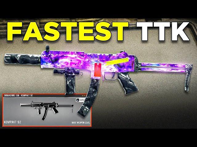 new FASTEST KILLING SMG META LOADOUT in BLACK OPS 6!  (Best KOMPAKT 92 Class Setup) BO6 Warzone