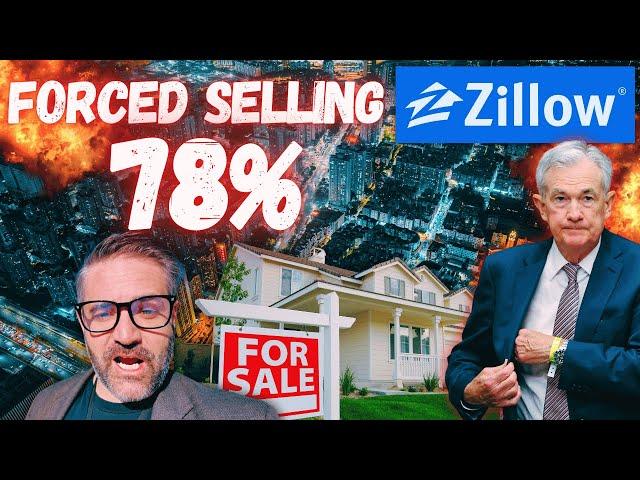 ZILLOW FLIPS ON HOUSING MARKET | 78% FORCED SELLING