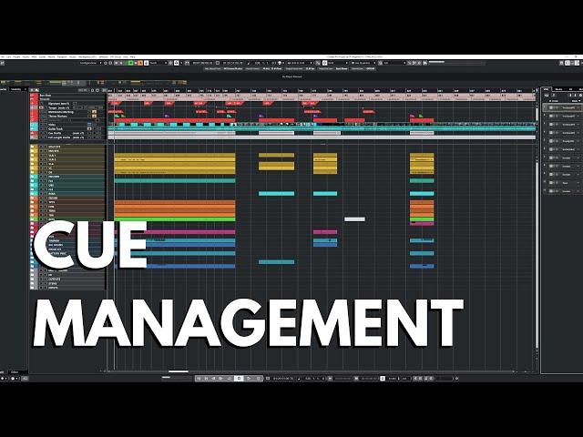 Easy cue management setup for film scoring using VEP and Cubase