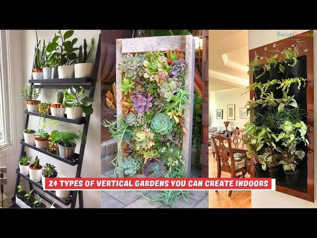 24 Types of Vertical Gardens You Can Create Indoors