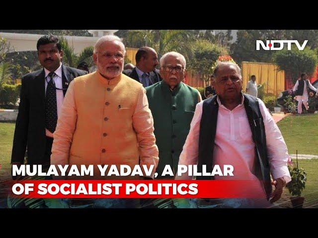 PM's Tribute To Mulayam Singh Yadav: 'Key Soldier During Emergency'